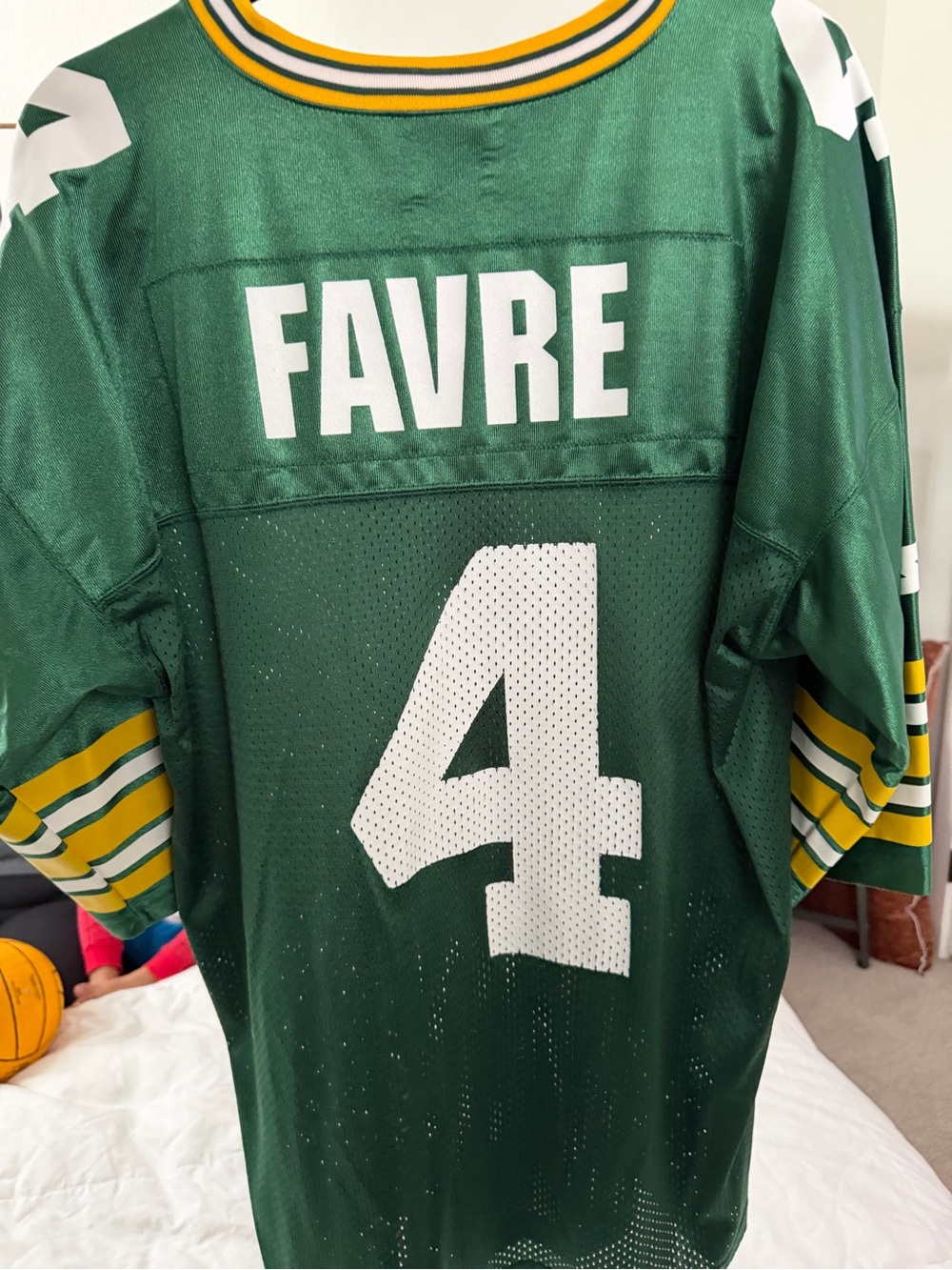 Vintage Brett Favre Green Bay Packers #4 Starter Jersey